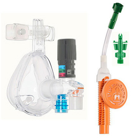 O2-MAX® Trio System BiTrac ED Mask, Nebulizer Included