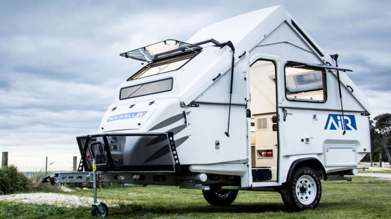 a frame camper