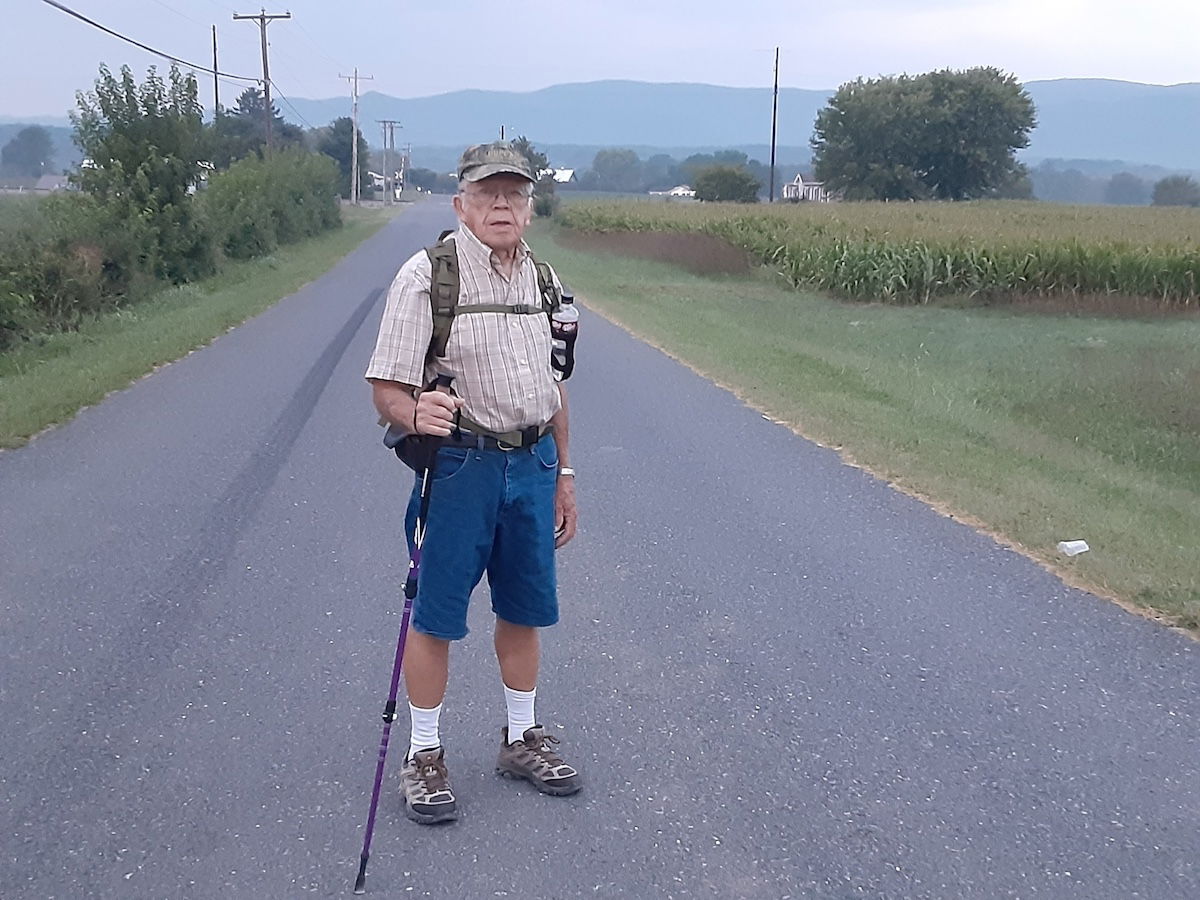 88 year old Appalachian trail