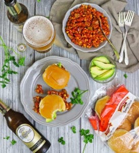 Vegetarian Sloppy Joes With Beer