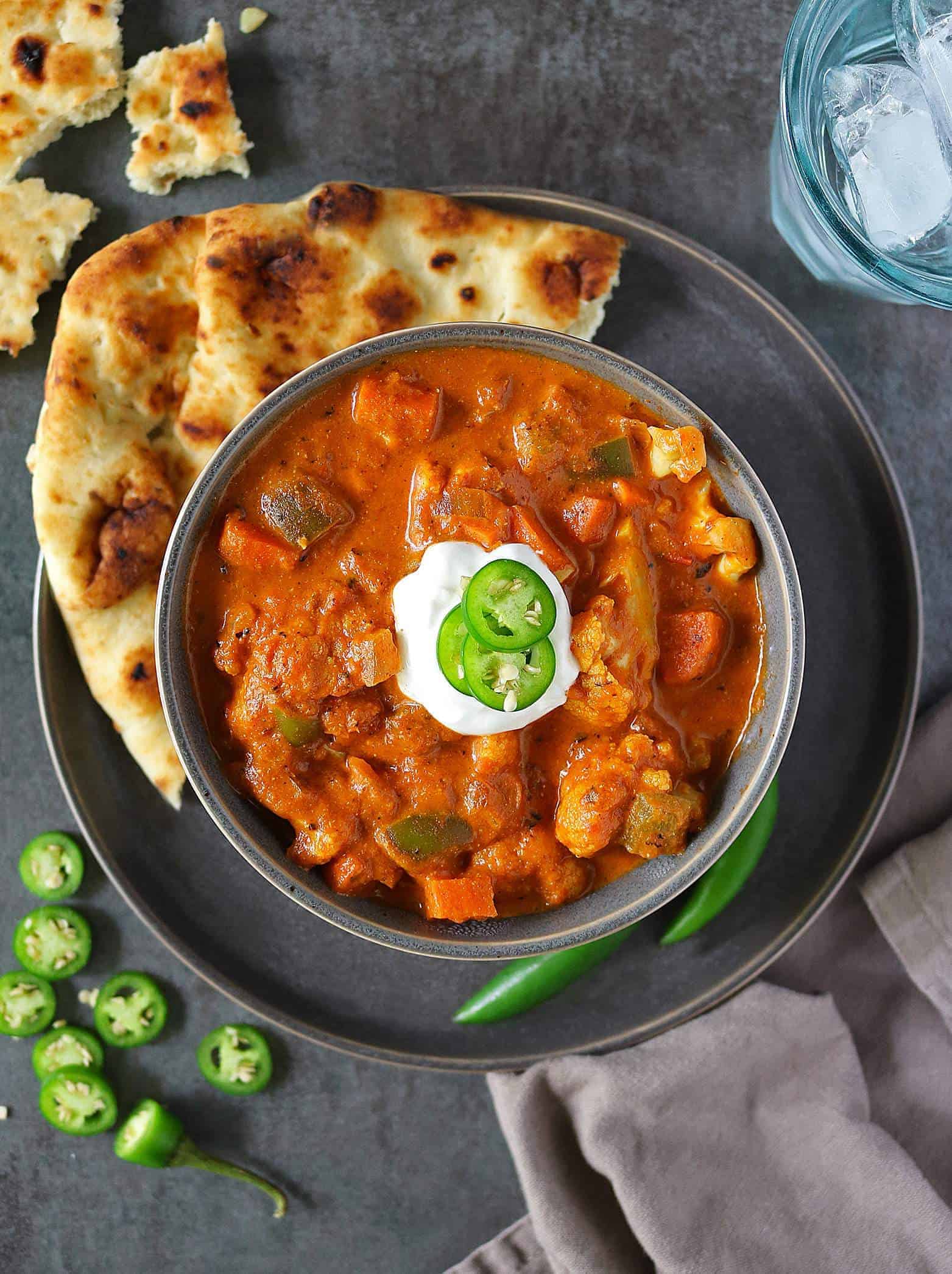 Tasty and Easy Vegetable Tikka Masala