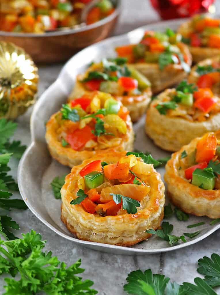 These pepper puffs are an easy and delicious christmas appetizer