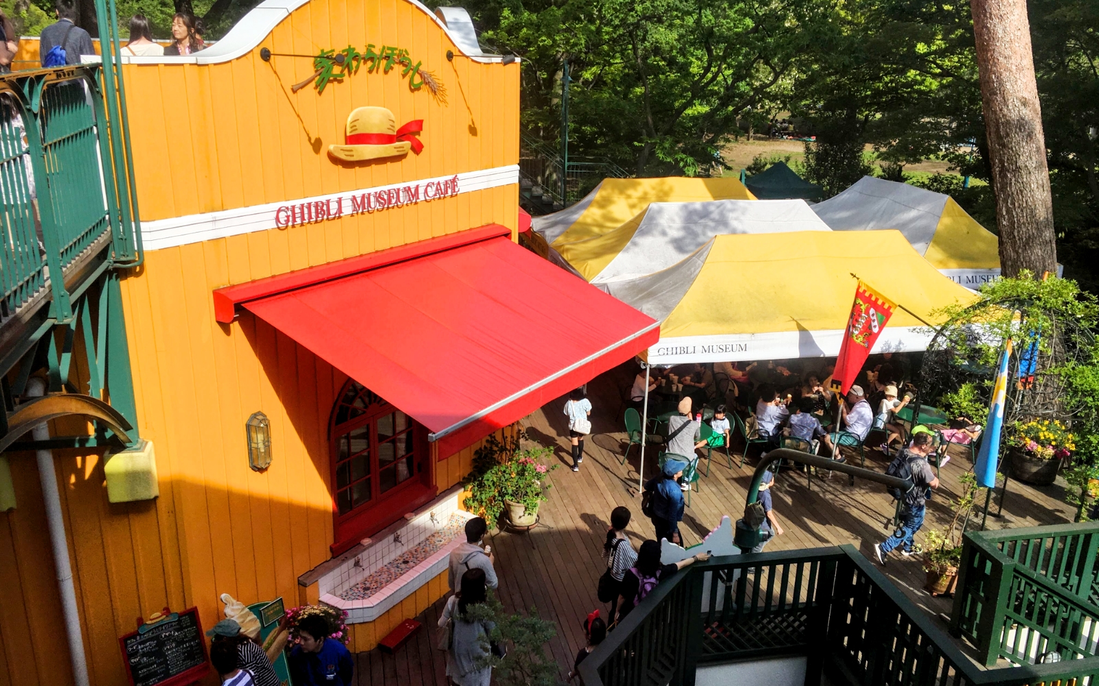 Café - Exploring the Studio Ghibli Museum