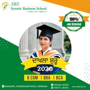 Bachelor of Business Administration (BBA) undergraduate UG Program at SBS