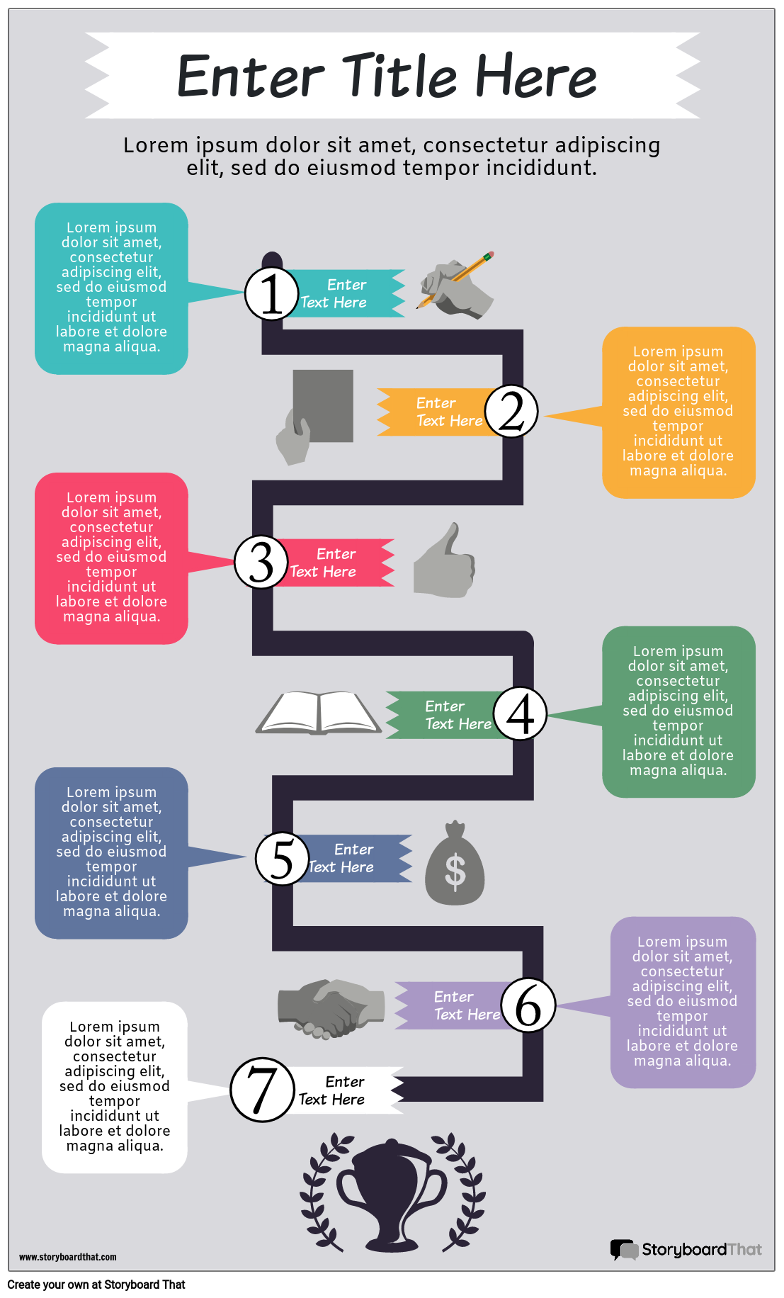 Flow Chart Infographic 3 Storyboard By Poster Templat - vrogue.co