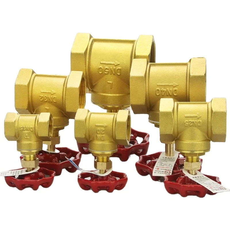 3/4 Inch Water Brass Gate Valve With Iron Handwheel 235g Control Brass ...