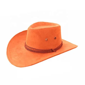 High Quality Wool Blaze Orange Cowboy Hat - Buy Mexican Cowboy Hats ...