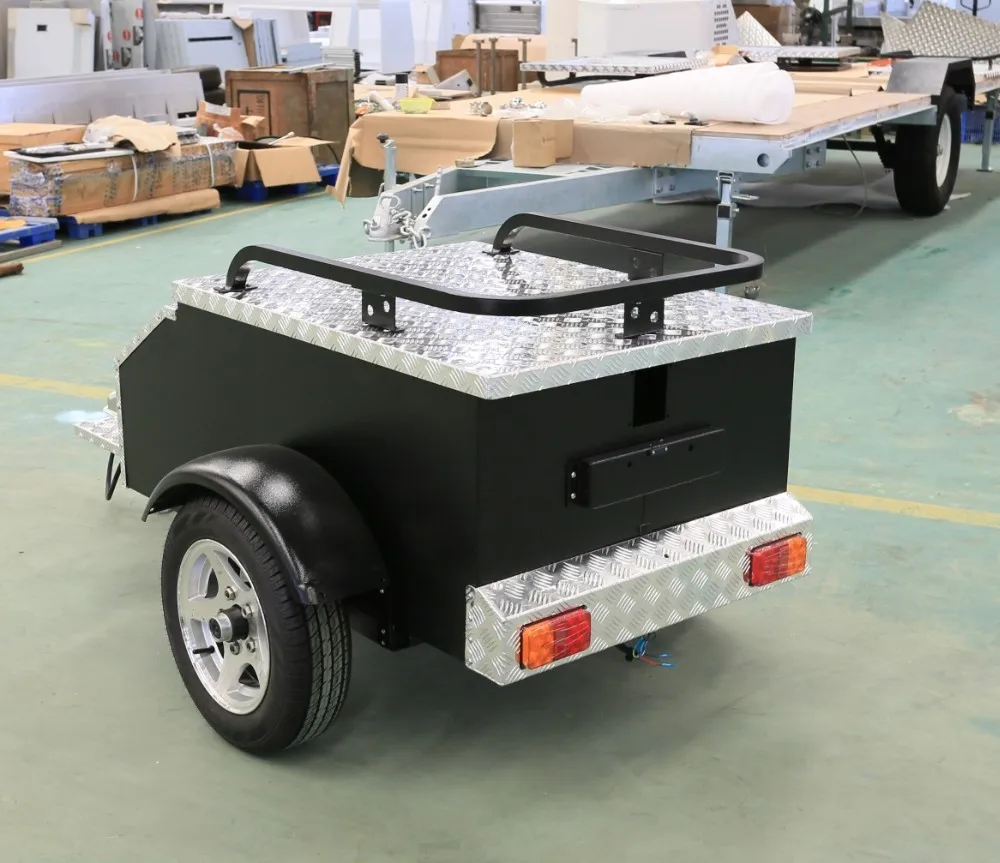 Small Tow Motorcycle Pull Behind Trailer/factory Manufacturer - Buy ...