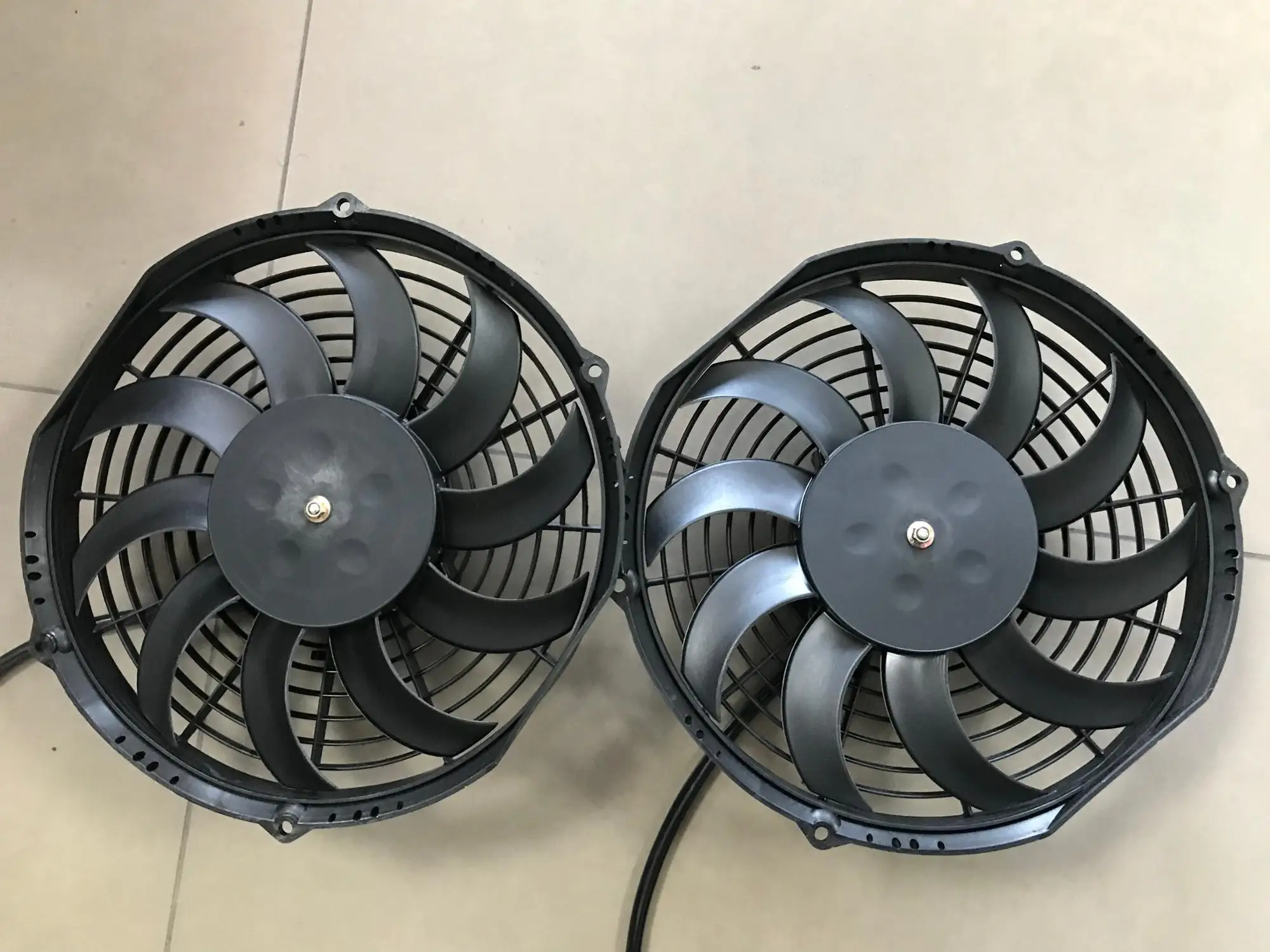 10inch 12v Dc Air Conditioner Condenser Fan Motor - Buy Condenser Fan ...