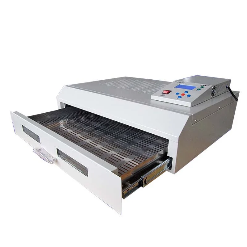 Smt Reflow Oven T-962c Infrared Ic Heater Led Soldering Machine Desktop ...