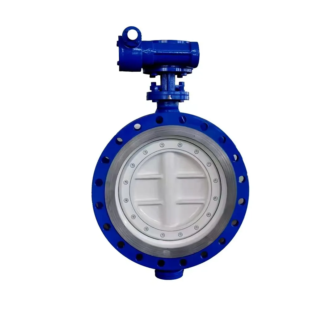 Turbine Flange Stop Butterfly Valve,Ductile Iron Stainless Steel ...