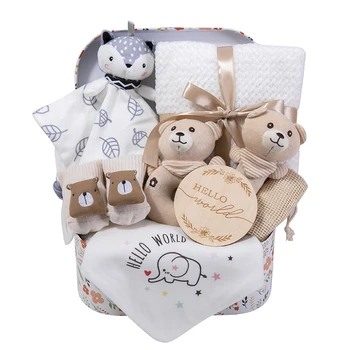 Unisex Baby Gift Set Gender Neutral Newborn Gift Set With Baby Gifts ...