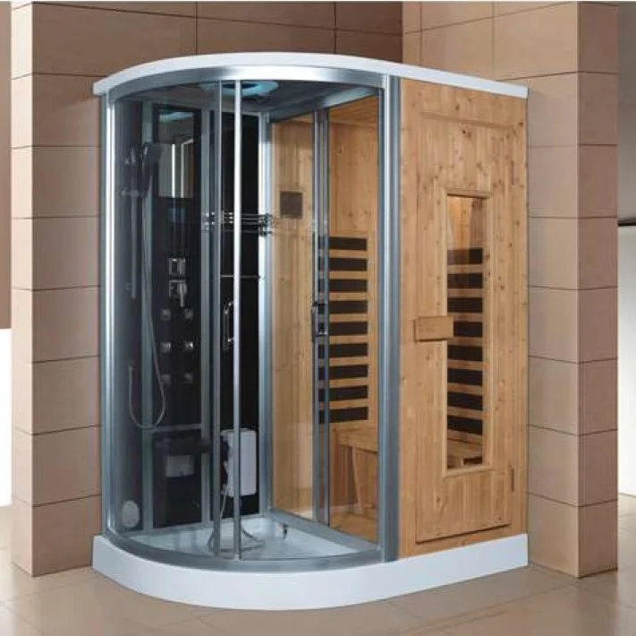 Deluxe Steam Sauna Room,Shower Steam And Sauna Enclosed - Buy Sauna Room,Steam  Sauna Pot,Sauna Bath Indoor Steam Shower Room Product on 