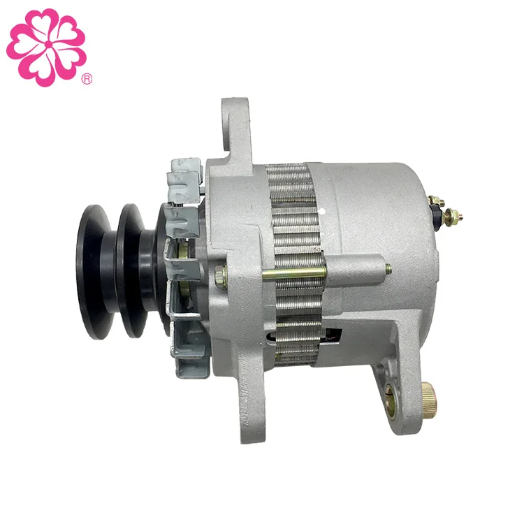 New 24v 40a Alternator 6d105 Double Slot Pc200-3 Pc300-5 027711 ...