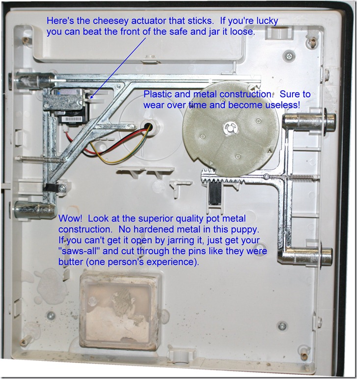 sentry safe wiring diagram