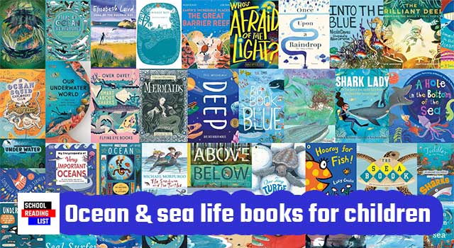 Oceans and sea life books for children