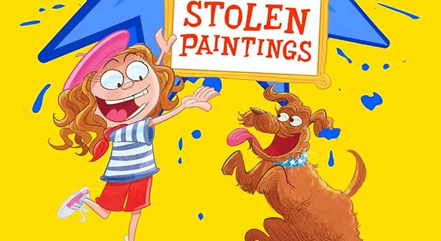 Sammy and the Stolen Paintings by Charlie P. Brooks, illustrated by Steve May