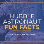 A title slide that says "astronaut Fun Facts"