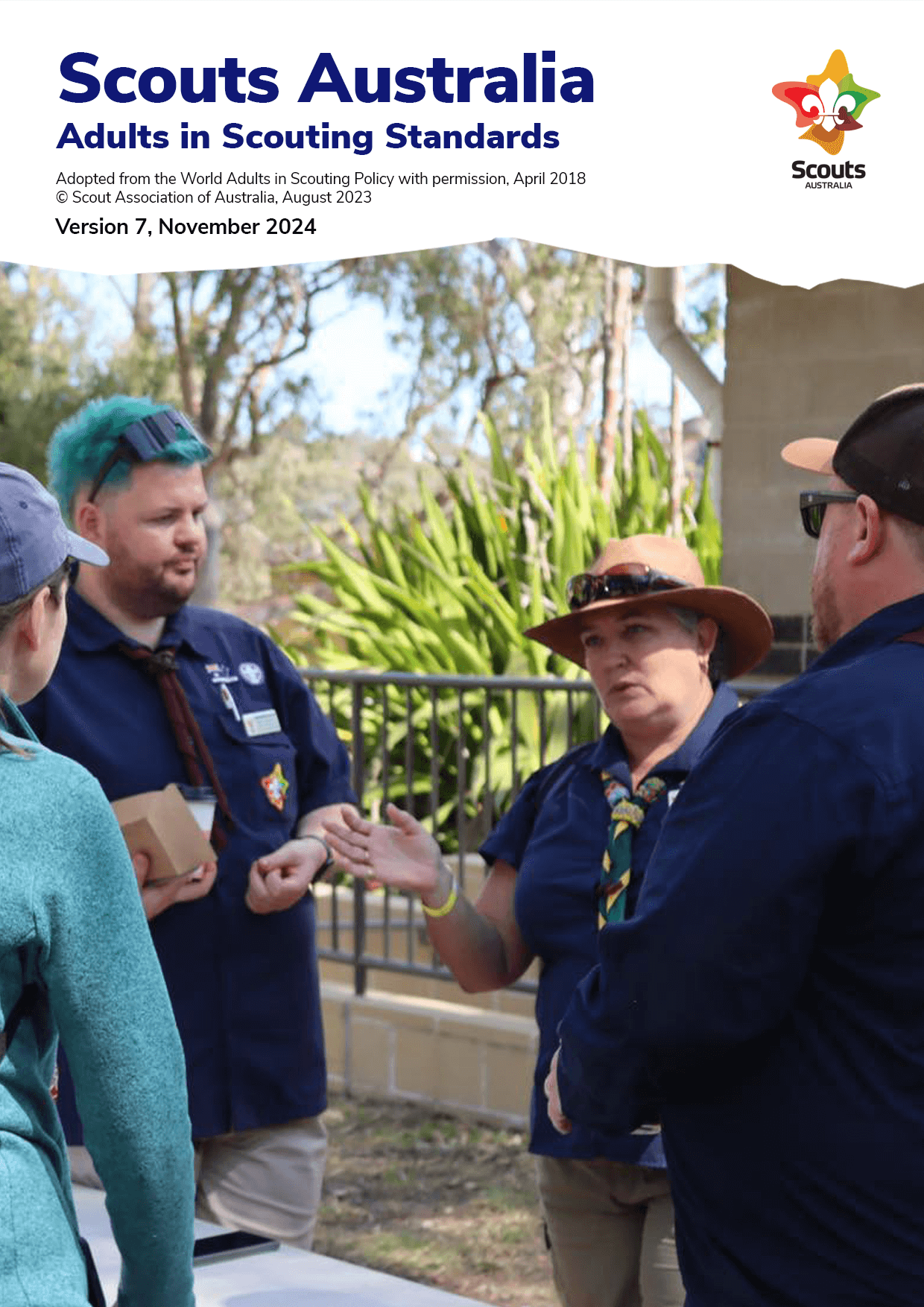 Adults in Scouting Standards Cover Page