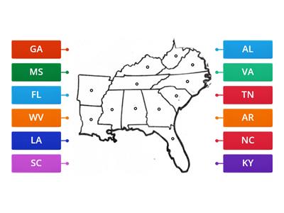 Southeast Region Abbreviations