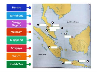 Lokasi Kerajaan Melayu Awal (SEJARAH TAHUN 4)