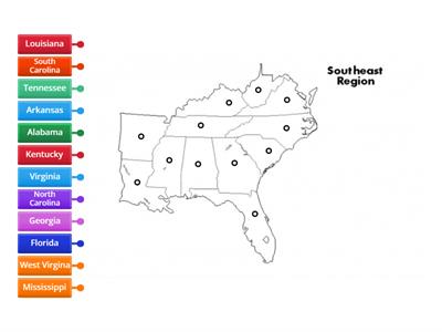 Southeast Region States