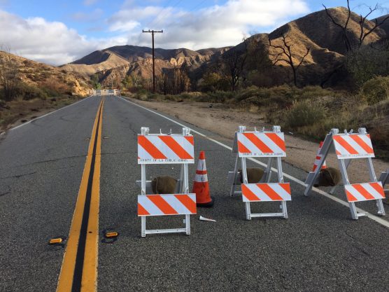 Bouquet Canyon Road closure file photo