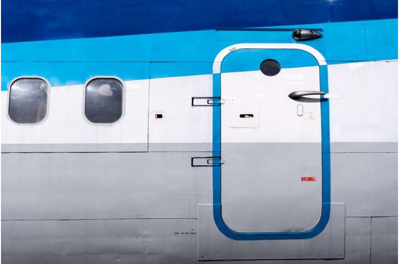 airplane door