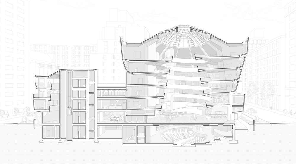 26+ Architecture Section Drawing - CarissJohnpaul