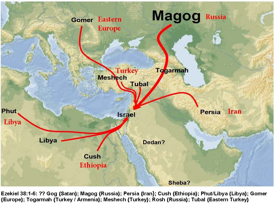 Gog Magog Map