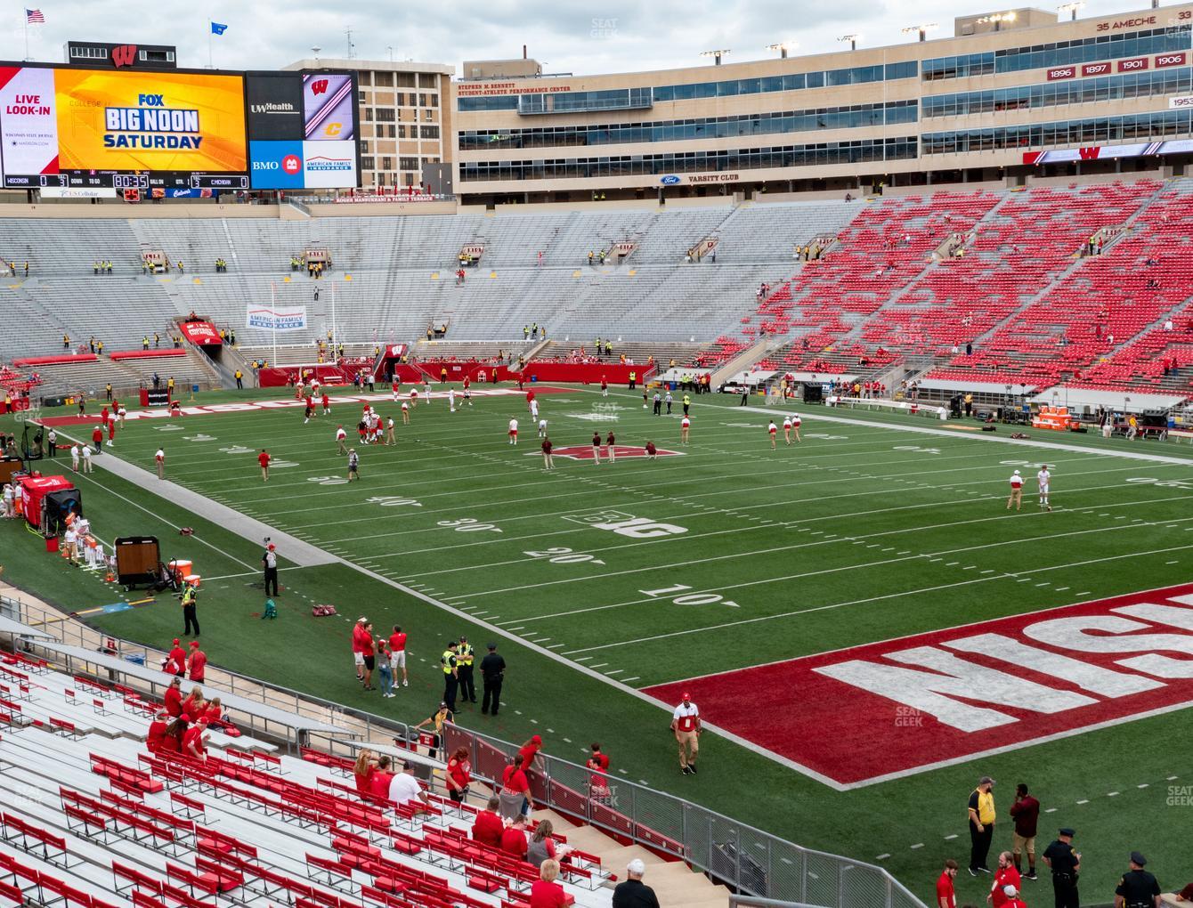 Camp Randall Stadium Seating Chart