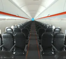 easyJet Europe Airbus A320neo seat maps 360 panorama view