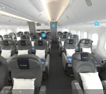 Norse Atlantic Airways Boeing 787-9 V.2 seat maps 360 panorama view