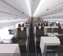 Iberia Airbus A350-900 V.1 seat maps 360 panorama view