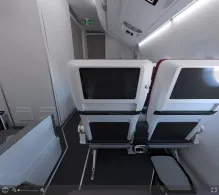 Iberia Airbus A350-900 V.1 seat maps 360 panorama view