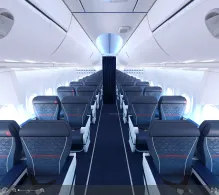 Delta Boeing 737-800 seat maps 360 panorama view