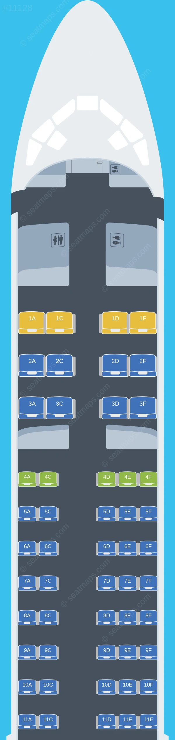 National Jet Systems Boeing 717-200 V.2 seatmap preview