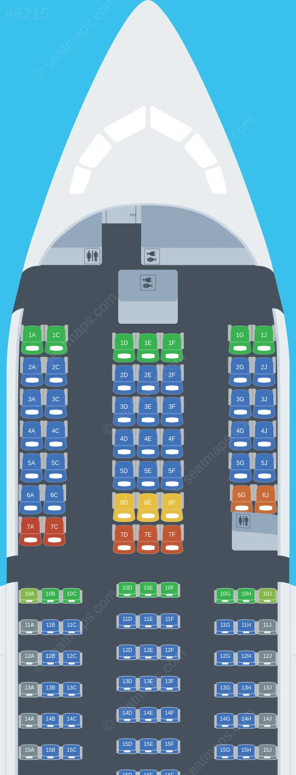 TUI Airways Boeing 787-8 seatmap preview