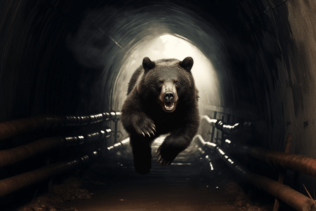 See a Car Narrowly Avoid Hitting a Bear in the I-90 Tunnel Near Seattle