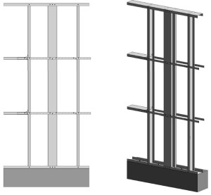 CFS Wall Stud Steel Flat-Strap Bracing and Blocking Bracing