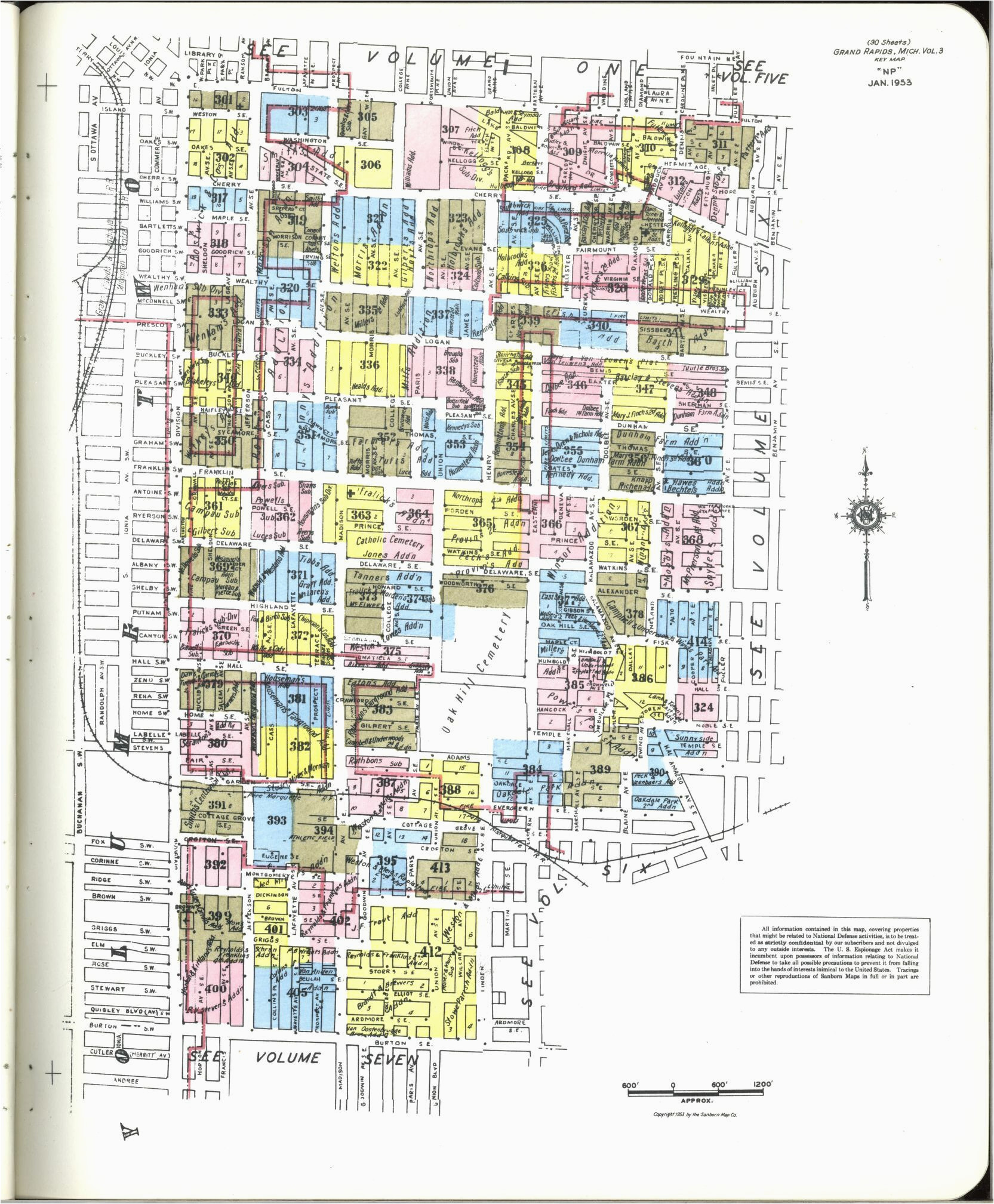 map 1950 to 1959 michigan english library of congress