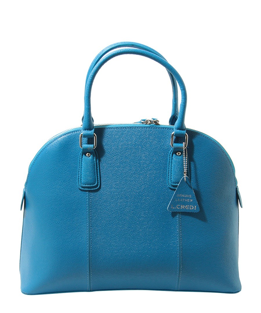 Mary royal blue leather handbag Sale - L Credi Sale