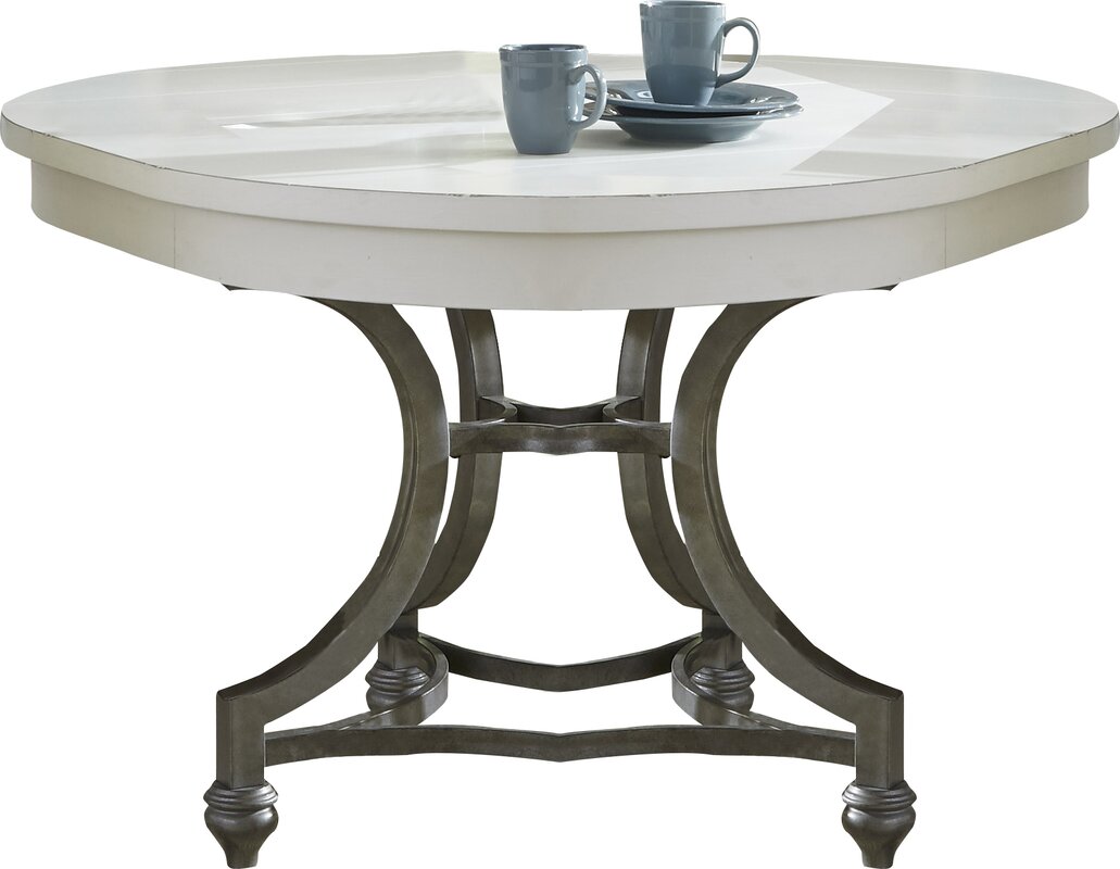 Lark Manor Saguenay Round Dining Table Reviews Wayfair