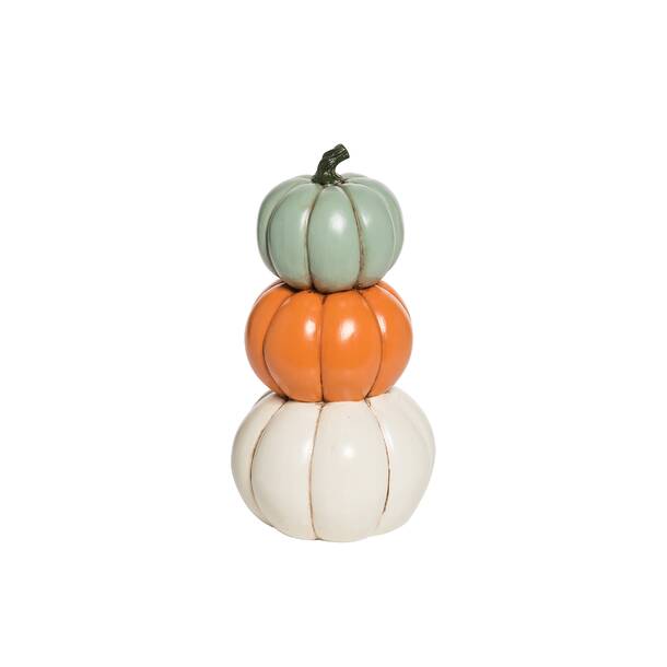 Plow & Hearth Pumpkin Stack TopiaryFigurine & Reviews | Wayfair