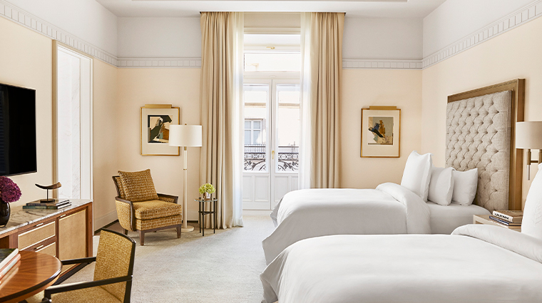 four seasons hotel madrid twin beds