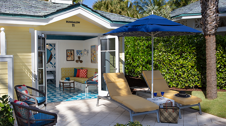 the breakers palm beach poolside bungalows