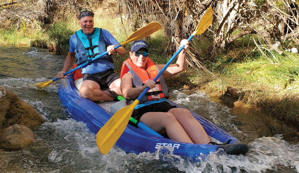 Kayaking on the Verde River