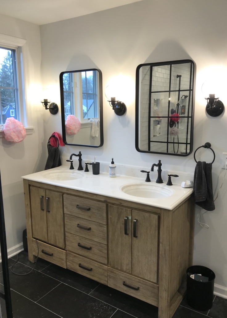 modern bathroom vanity