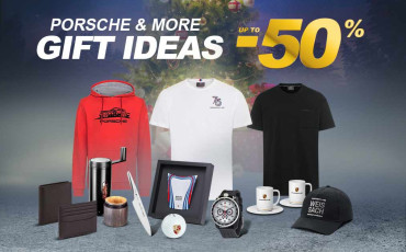 Porsche & More Gift Ideas : up to -50% discount