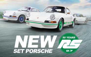 New Set Porsche 50 Years 911 Carrera RS 2.7 - New Ferrari 499P Winner 24h Le Mans 2024